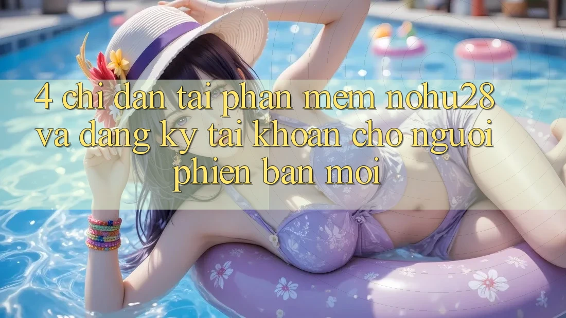 4. Chỉ dẫn Tải Phần mềm Nohu28 Và Đăng ký Tài Khoản Cho Người Phiên bản mới