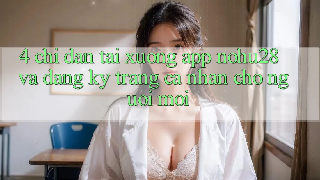 4. Chỉ dẫn Tải xuống App Nohu28 Và Đăng Ký Trang cá nhân Cho Người Mới