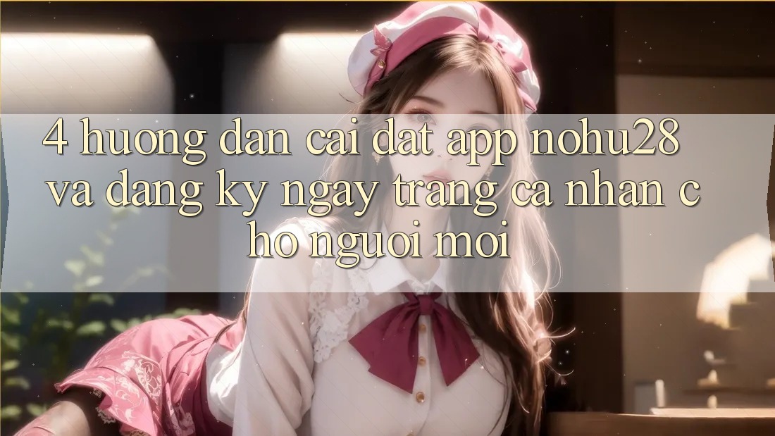 4. Hướng Dẫn Cài đặt App Nohu28 Và Đăng ký ngay Trang cá nhân Cho Người Mới 4. Hướng Dẫn Cài đặt App Nohu28 Và Đăng ký ngay Trang cá nhân Cho Người Mới