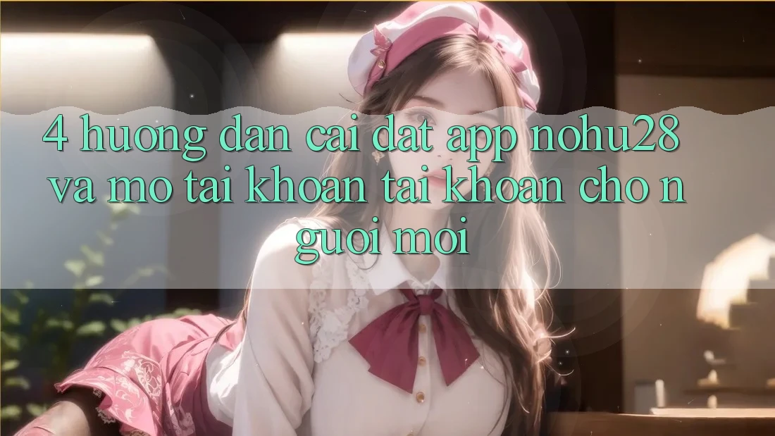 4. Hướng Dẫn Cài đặt App Nohu28 Và Mở tài khoản Tài Khoản Cho Người Mới