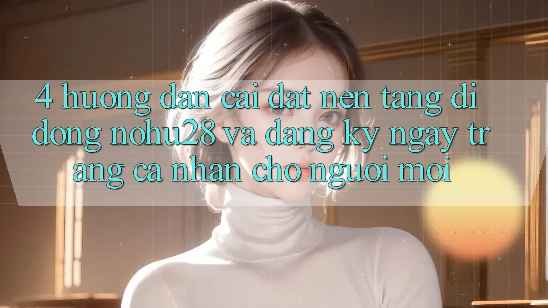 4. Hướng Dẫn Cài đặt Nền tảng di động Nohu28 Và Đăng ký ngay Trang cá nhân Cho Người Mới 4. Hướng Dẫn Cài đặt Nền tảng di động Nohu28 Và Đăng ký ngay Trang cá nhân Cho Người Mới