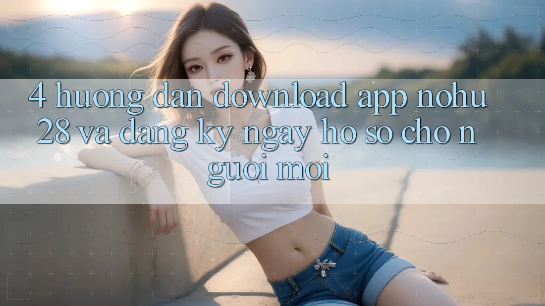 4. Hướng Dẫn Download App Nohu28 Và Đăng ký ngay Hồ sơ Cho Người Mới