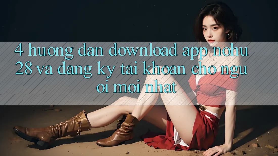 4. Hướng Dẫn Download App Nohu28 Và Đăng Ký Tài Khoản Cho Người Mới nhất