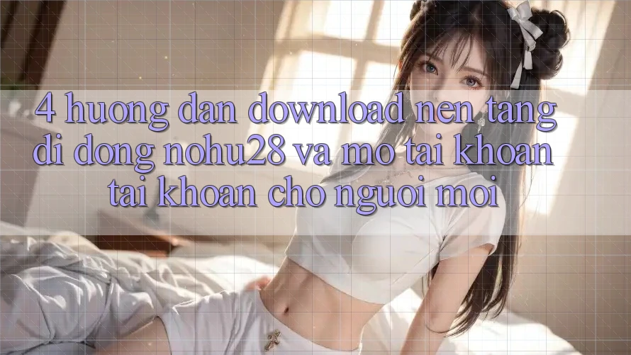 4. Hướng Dẫn Download Nền tảng di động Nohu28 Và Mở tài khoản Tài Khoản Cho Người Mới