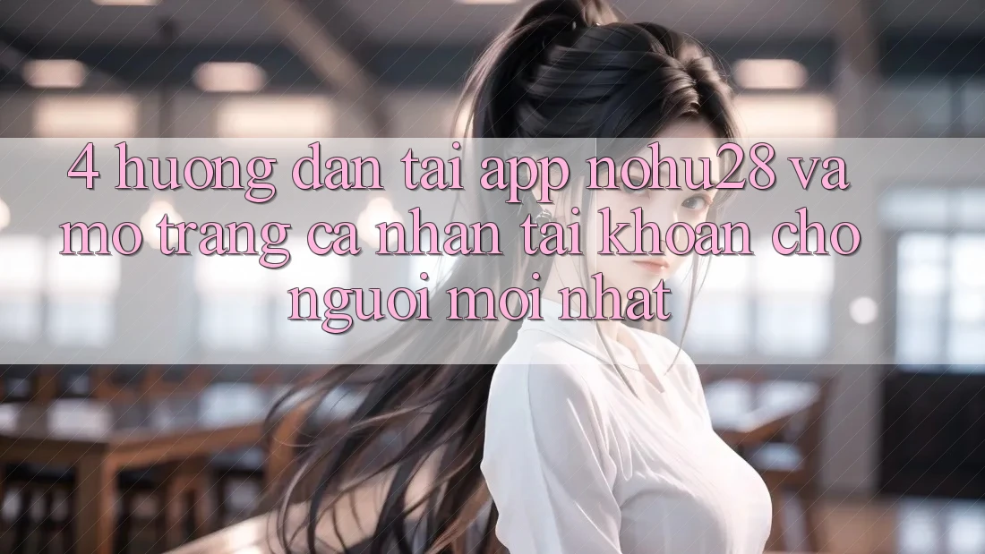 4. Hướng Dẫn Tải App Nohu28 Và Mở trang cá nhân Tài Khoản Cho Người Mới nhất 4. Hướng Dẫn Tải App Nohu28 Và Mở trang cá nhân Tài Khoản Cho Người Mới nhất