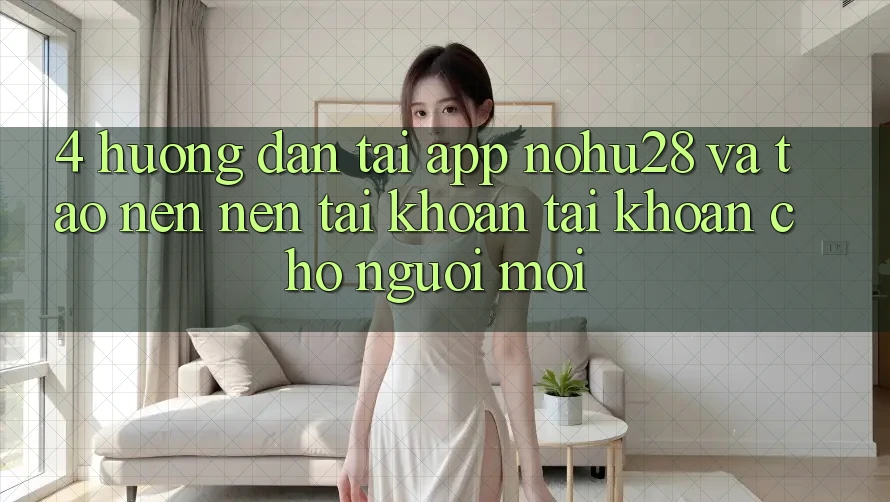 4. Hướng Dẫn Tải App Nohu28 Và Tạo nên nên tài khoản Tài Khoản Cho Người Mới