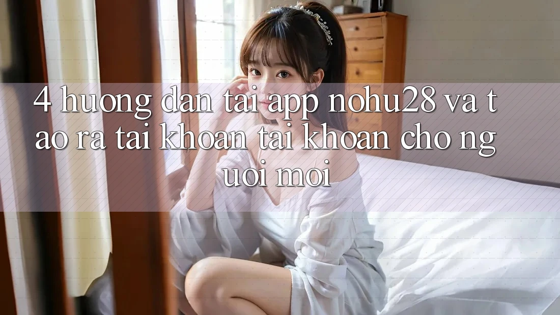 4. Hướng Dẫn Tải App Nohu28 Và Tạo ra tài khoản Tài Khoản Cho Người Mới