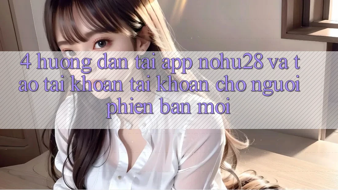 4. Hướng Dẫn Tải App Nohu28 Và Tạo tài khoản Tài Khoản Cho Người Phiên bản mới