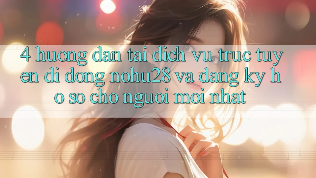 4. Hướng Dẫn Tải Dịch vụ trực tuyến di động Nohu28 Và Đăng Ký Hồ sơ Cho Người Mới nhất 4. Hướng Dẫn Tải Dịch vụ trực tuyến di động Nohu28 Và Đăng Ký Hồ sơ Cho Người Mới nhất