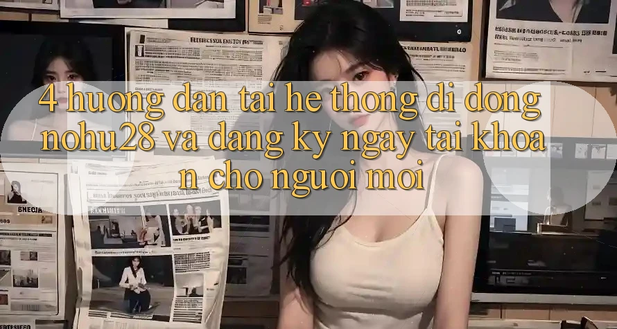 4. Hướng Dẫn Tải Hệ thống di động Nohu28 Và Đăng ký ngay Tài Khoản Cho Người Mới