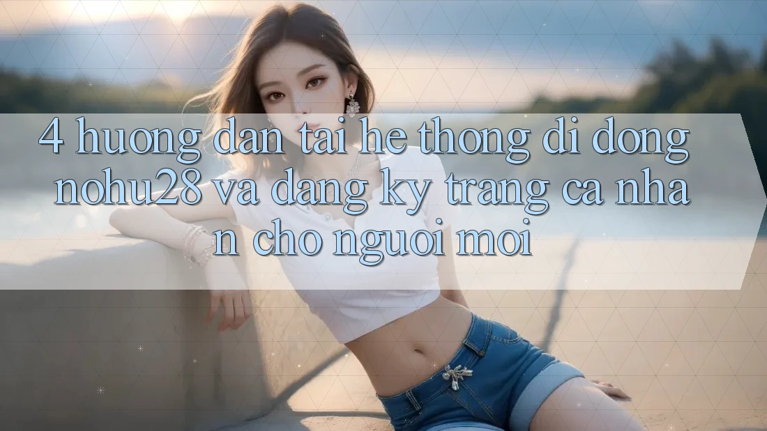 4. Hướng Dẫn Tải Hệ thống di động Nohu28 Và Đăng Ký Trang cá nhân Cho Người Mới 4. Hướng Dẫn Tải Hệ thống di động Nohu28 Và Đăng Ký Trang cá nhân Cho Người Mới