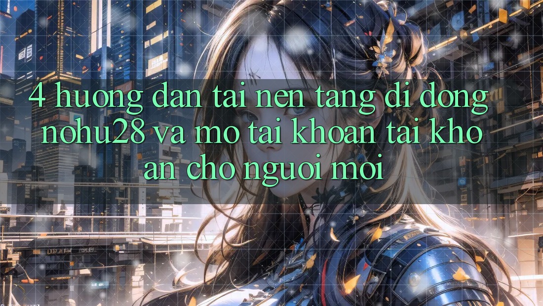 4. Hướng Dẫn Tải Nền tảng di động Nohu28 Và Mở tài khoản Tài Khoản Cho Người Mới