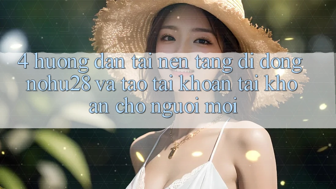 4. Hướng Dẫn Tải Nền tảng di động Nohu28 Và Tạo tài khoản Tài Khoản Cho Người Mới
