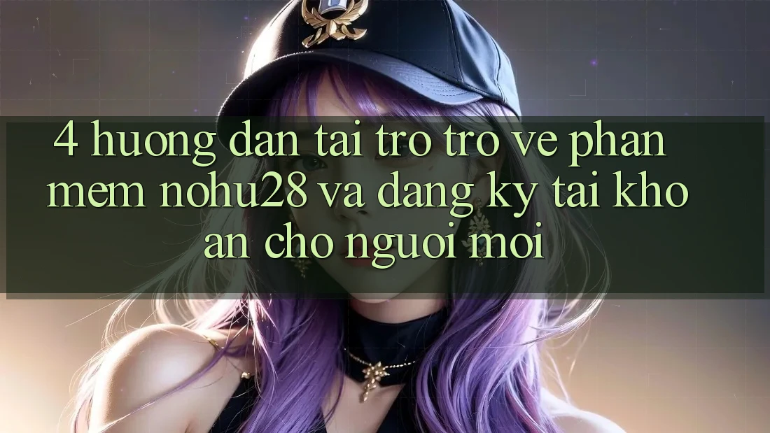 4. Hướng Dẫn Tải trở trở về Phần mềm Nohu28 Và Đăng Ký Tài Khoản Cho Người Mới