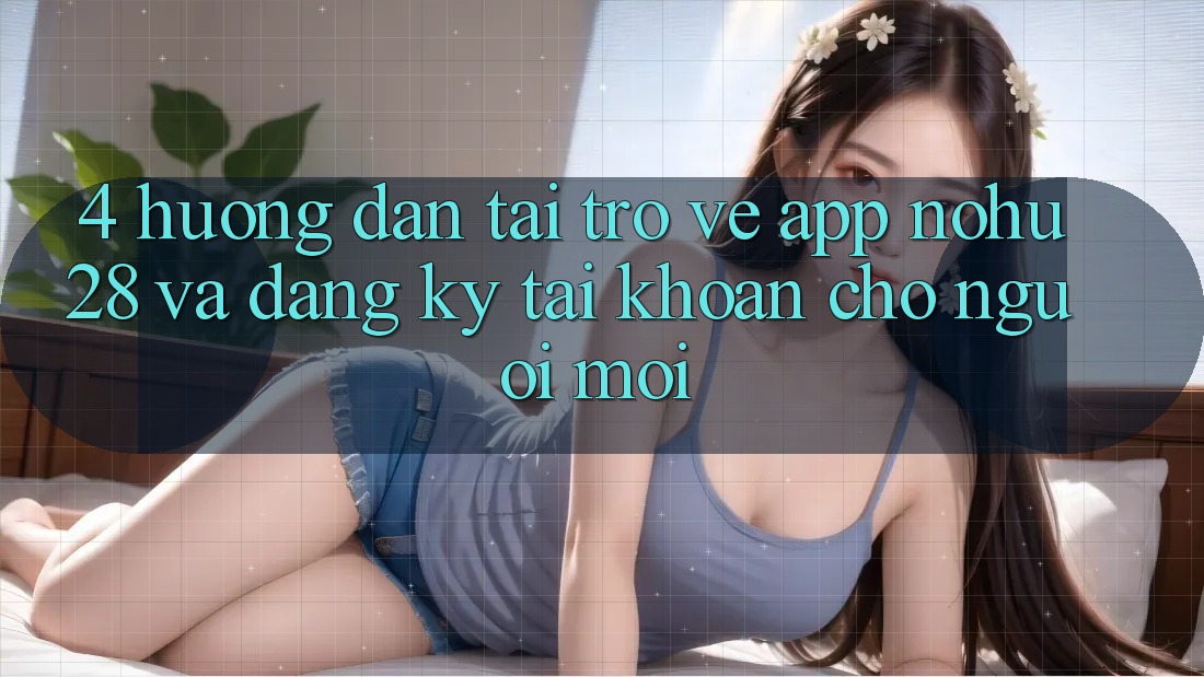 4. Hướng Dẫn Tải trở về App Nohu28 Và Đăng Ký Tài Khoản Cho Người Mới