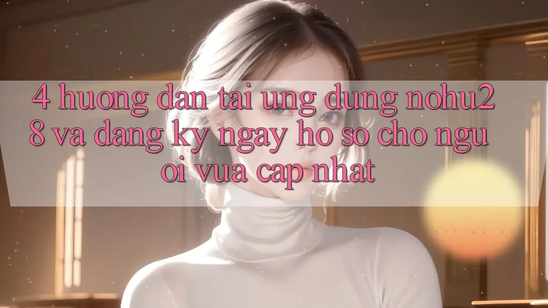 4. Hướng Dẫn Tải Ứng dụng Nohu28 Và Đăng ký ngay Hồ sơ Cho Người Vừa cập nhật 4. Hướng Dẫn Tải Ứng dụng Nohu28 Và Đăng ký ngay Hồ sơ Cho Người Vừa cập nhật