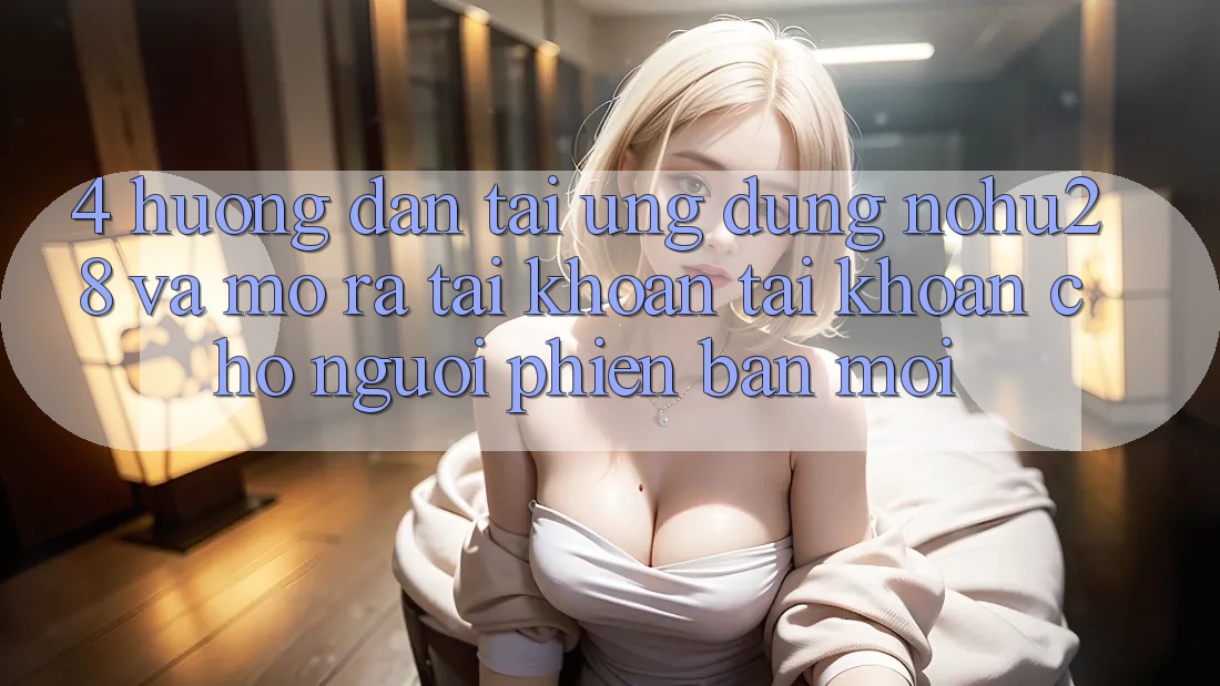 4. Hướng Dẫn Tải Ứng dụng Nohu28 Và Mở ra tài khoản Tài Khoản Cho Người Phiên bản mới 4. Hướng Dẫn Tải Ứng dụng Nohu28 Và Mở ra tài khoản Tài Khoản Cho Người Phiên bản mới