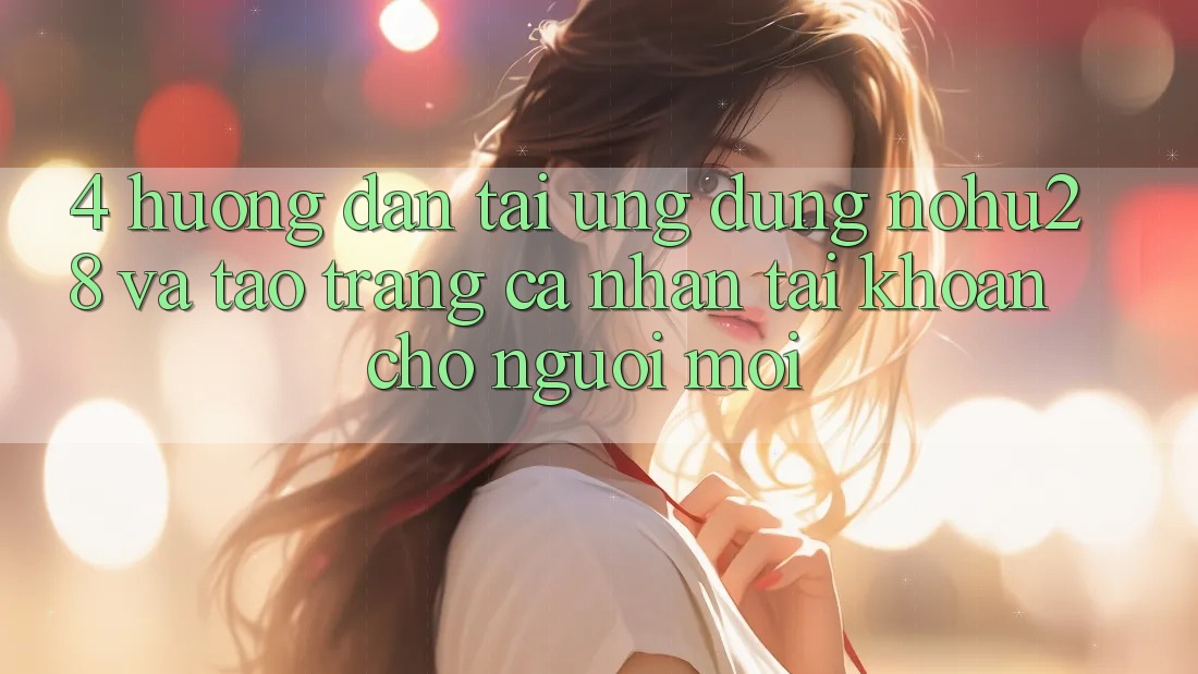 4. Hướng Dẫn Tải Ứng dụng Nohu28 Và Tạo trang cá nhân Tài Khoản Cho Người Mới 4. Hướng Dẫn Tải Ứng dụng Nohu28 Và Tạo trang cá nhân Tài Khoản Cho Người Mới