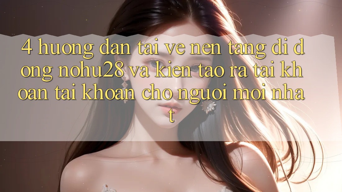 4. Hướng Dẫn Tải về Nền tảng di động Nohu28 Và Kiến tạo ra tài khoản Tài Khoản Cho Người Mới nhất 4. Hướng Dẫn Tải về Nền tảng di động Nohu28 Và Kiến tạo ra tài khoản Tài Khoản Cho Người Mới nhất