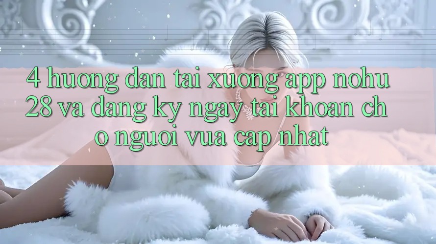4. Hướng Dẫn Tải xuống App Nohu28 Và Đăng ký ngay Tài Khoản Cho Người Vừa cập nhật