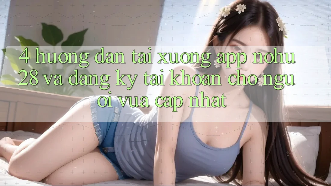 4. Hướng Dẫn Tải xuống App Nohu28 Và Đăng Ký Tài Khoản Cho Người Vừa cập nhật
