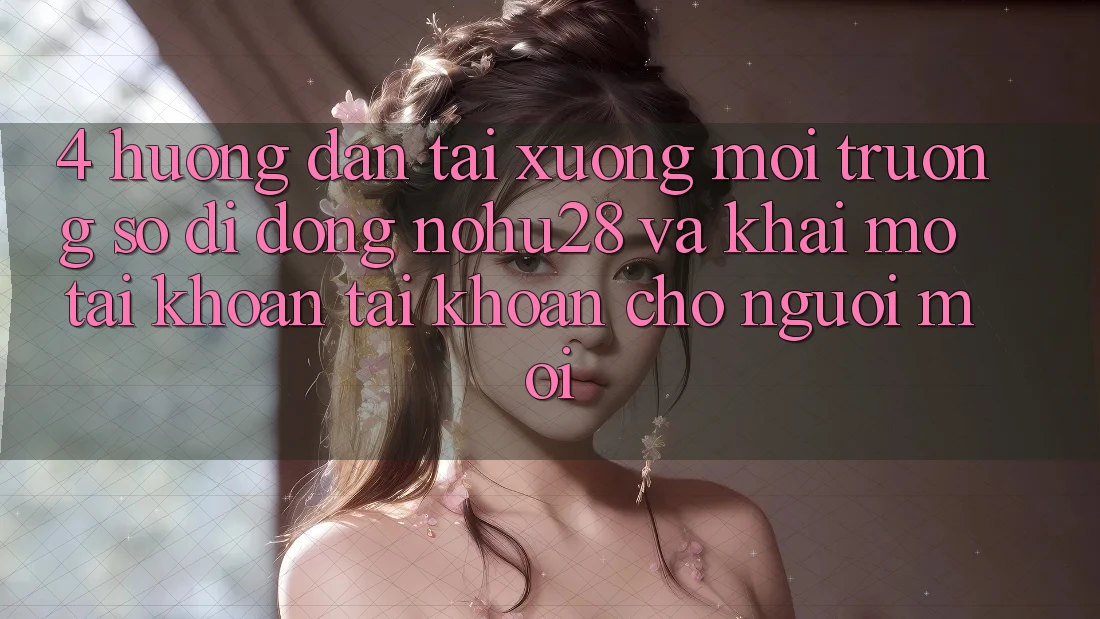 4. Hướng Dẫn Tải xuống Môi trường số di động Nohu28 Và Khai mở tài khoản Tài Khoản Cho Người Mới 4. Hướng Dẫn Tải xuống Môi trường số di động Nohu28 Và Khai mở tài khoản Tài Khoản Cho Người Mới