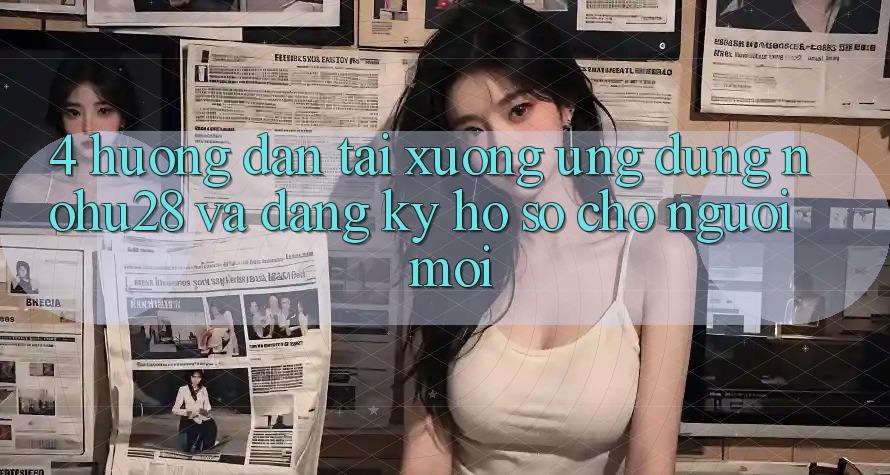4. Hướng Dẫn Tải xuống Ứng dụng Nohu28 Và Đăng Ký Hồ sơ Cho Người Mới