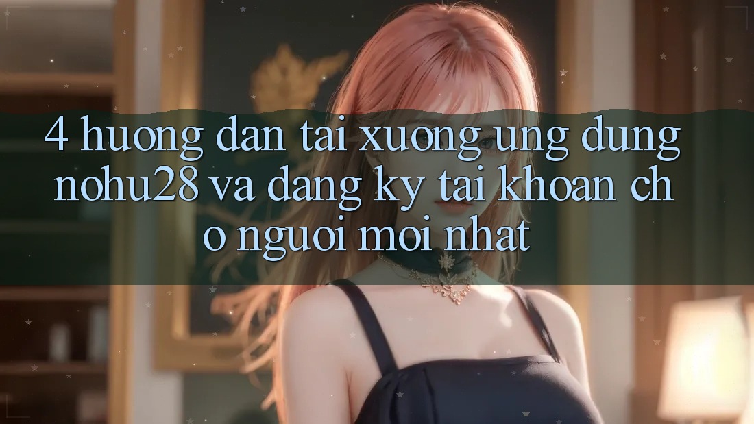 4. Hướng dẫn Tải xuống Ứng dụng Nohu28 Và Đăng Ký Tài Khoản Cho Người Mới nhất 4. Hướng dẫn Tải xuống Ứng dụng Nohu28 Và Đăng Ký Tài Khoản Cho Người Mới nhất