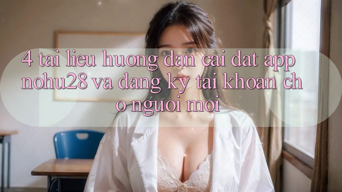 4. Tài liệu hướng dẫn Cài đặt App Nohu28 Và Đăng Ký Tài Khoản Cho Người Mới 4. Tài liệu hướng dẫn Cài đặt App Nohu28 Và Đăng Ký Tài Khoản Cho Người Mới