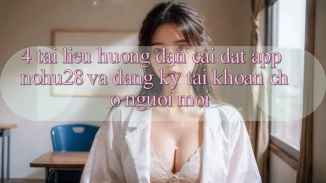 4. Tài liệu hướng dẫn Cài đặt App Nohu28 Và Đăng Ký Tài Khoản Cho Người Mới 4. Tài liệu hướng dẫn Cài đặt App Nohu28 Và Đăng Ký Tài Khoản Cho Người Mới
