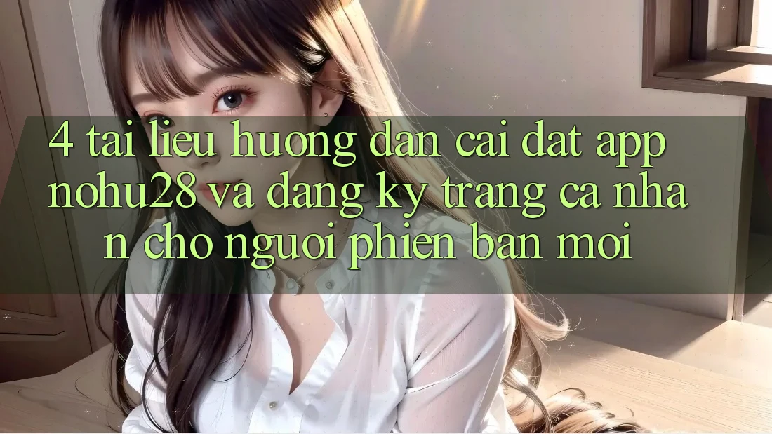 4. Tài liệu hướng dẫn Cài đặt App Nohu28 Và Đăng Ký Trang cá nhân Cho Người Phiên bản mới 4. Tài liệu hướng dẫn Cài đặt App Nohu28 Và Đăng Ký Trang cá nhân Cho Người Phiên bản mới