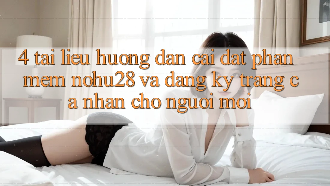 4. Tài liệu hướng dẫn Cài đặt Phần mềm Nohu28 Và Đăng Ký Trang cá nhân Cho Người Mới 4. Tài liệu hướng dẫn Cài đặt Phần mềm Nohu28 Và Đăng Ký Trang cá nhân Cho Người Mới