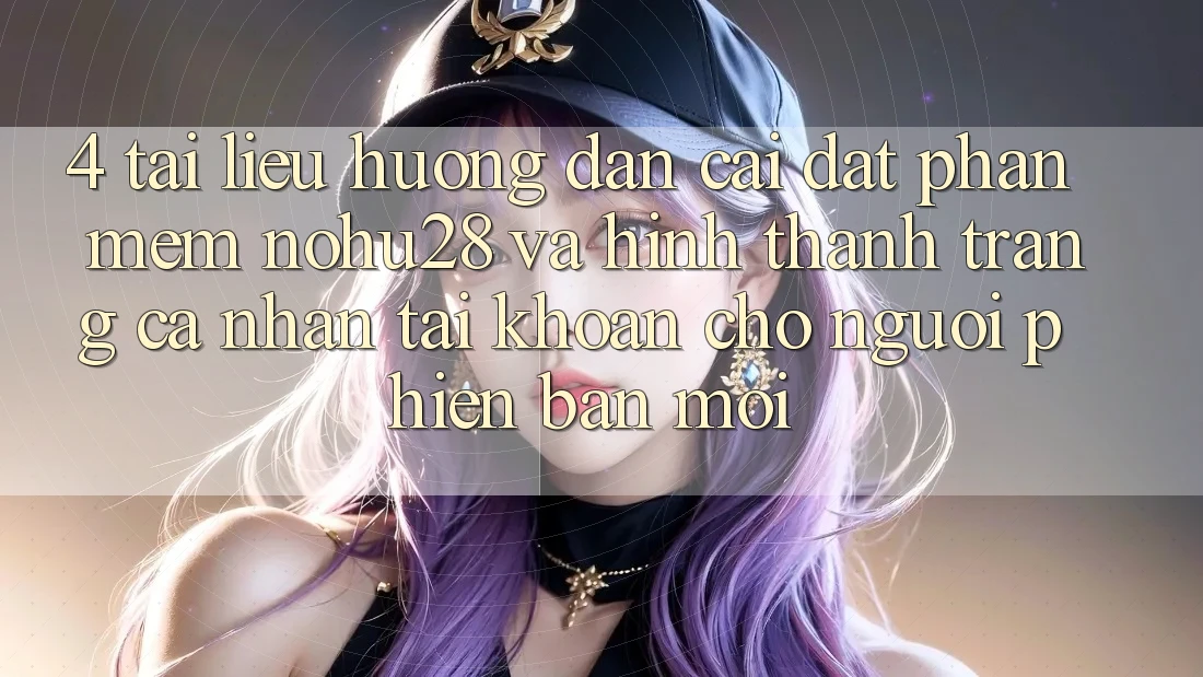 4. Tài liệu hướng dẫn Cài đặt Phần mềm Nohu28 Và Hình thành trang cá nhân Tài Khoản Cho Người Phiên bản mới 4. Tài liệu hướng dẫn Cài đặt Phần mềm Nohu28 Và Hình thành trang cá nhân Tài Khoản Cho Người Phiên bản mới