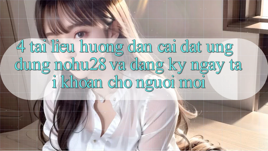 4. Tài liệu hướng dẫn Cài đặt Ứng dụng Nohu28 Và Đăng ký ngay Tài Khoản Cho Người Mới 4. Tài liệu hướng dẫn Cài đặt Ứng dụng Nohu28 Và Đăng ký ngay Tài Khoản Cho Người Mới
