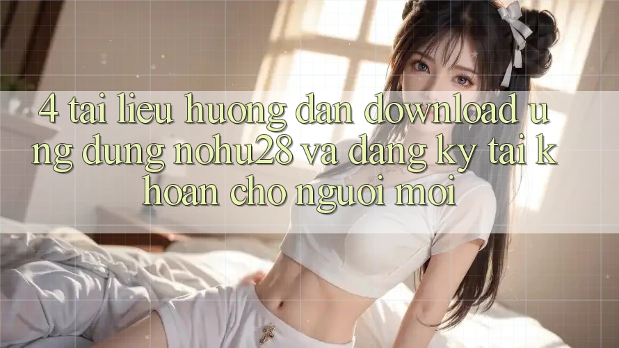 4. Tài liệu hướng dẫn Download Ứng dụng Nohu28 Và Đăng Ký Tài Khoản Cho Người Mới