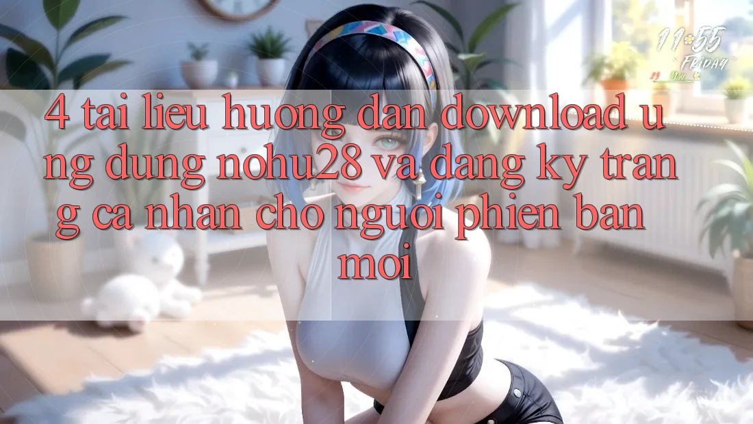 4. Tài liệu hướng dẫn Download Ứng dụng Nohu28 Và Đăng Ký Trang cá nhân Cho Người Phiên bản mới 4. Tài liệu hướng dẫn Download Ứng dụng Nohu28 Và Đăng Ký Trang cá nhân Cho Người Phiên bản mới