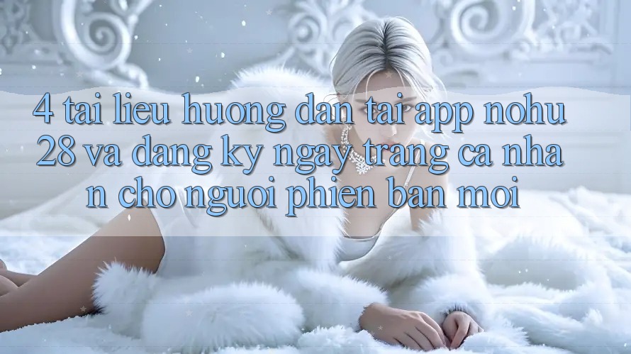 4. Tài liệu hướng dẫn Tải App Nohu28 Và Đăng ký ngay Trang cá nhân Cho Người Phiên bản mới 4. Tài liệu hướng dẫn Tải App Nohu28 Và Đăng ký ngay Trang cá nhân Cho Người Phiên bản mới