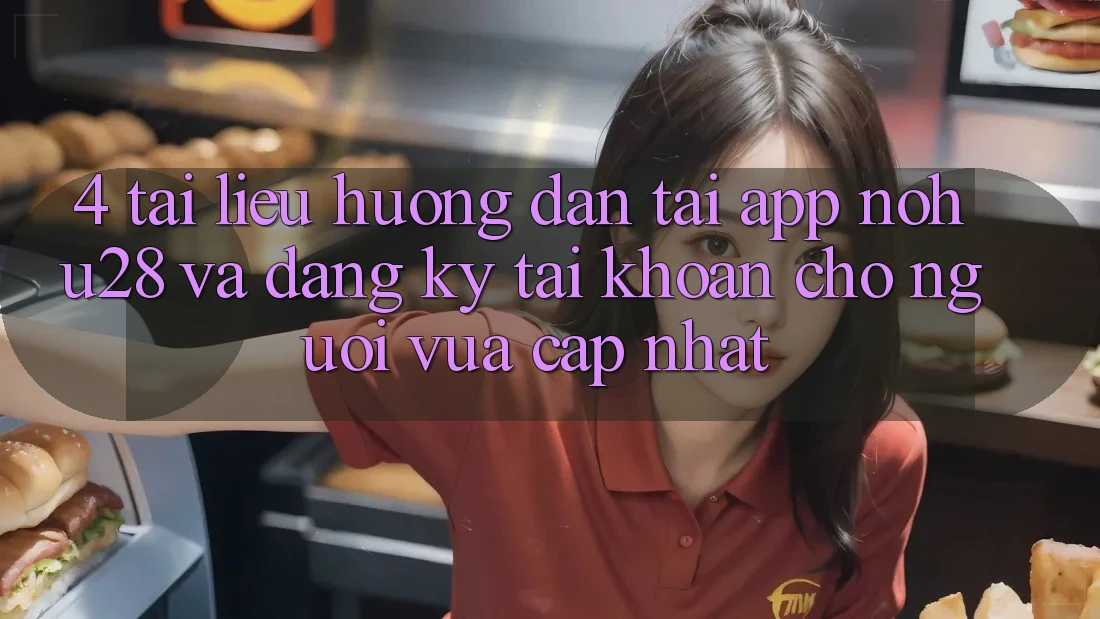 4. Tài liệu hướng dẫn Tải App Nohu28 Và Đăng Ký Tài Khoản Cho Người Vừa cập nhật