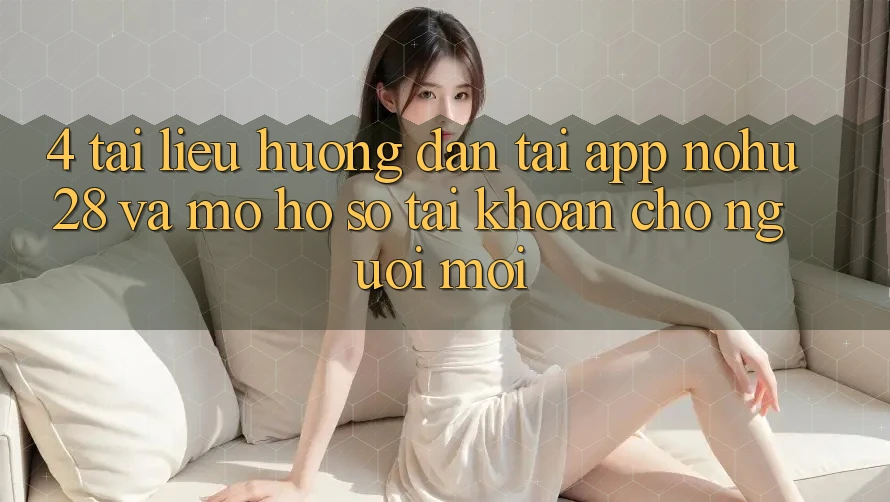 4. Tài liệu hướng dẫn Tải App Nohu28 Và Mở hồ sơ Tài Khoản Cho Người Mới 4. Tài liệu hướng dẫn Tải App Nohu28 Và Mở hồ sơ Tài Khoản Cho Người Mới