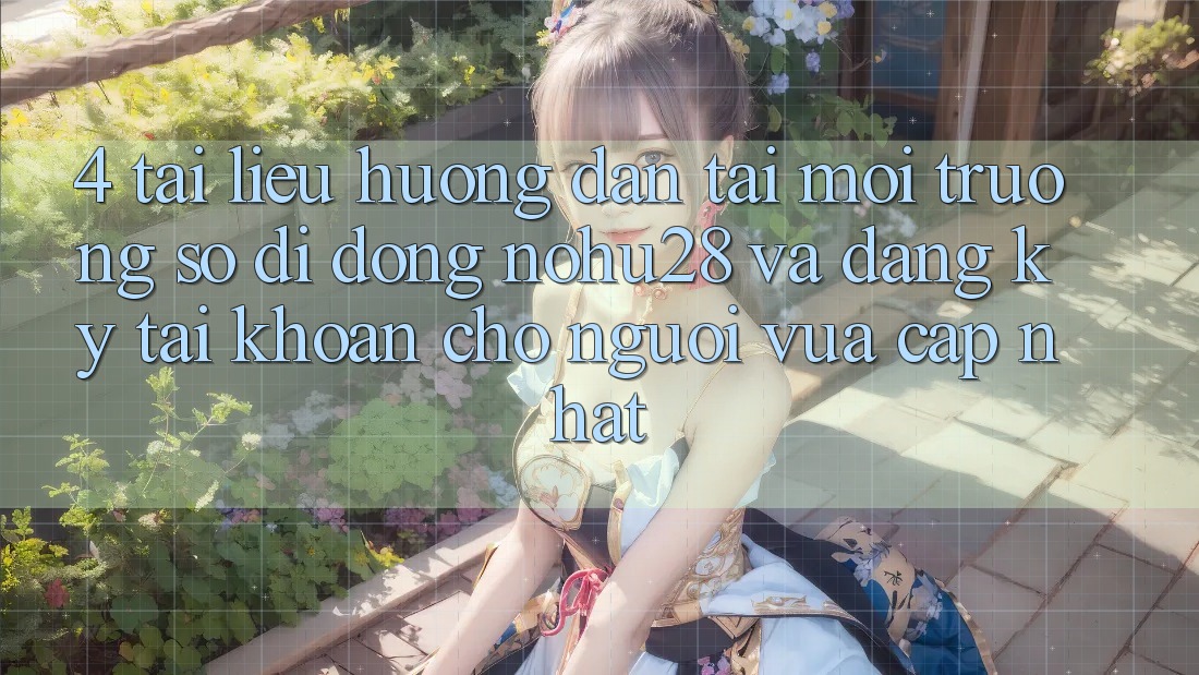 4. Tài liệu hướng dẫn Tải Môi trường số di động Nohu28 Và Đăng Ký Tài Khoản Cho Người Vừa cập nhật