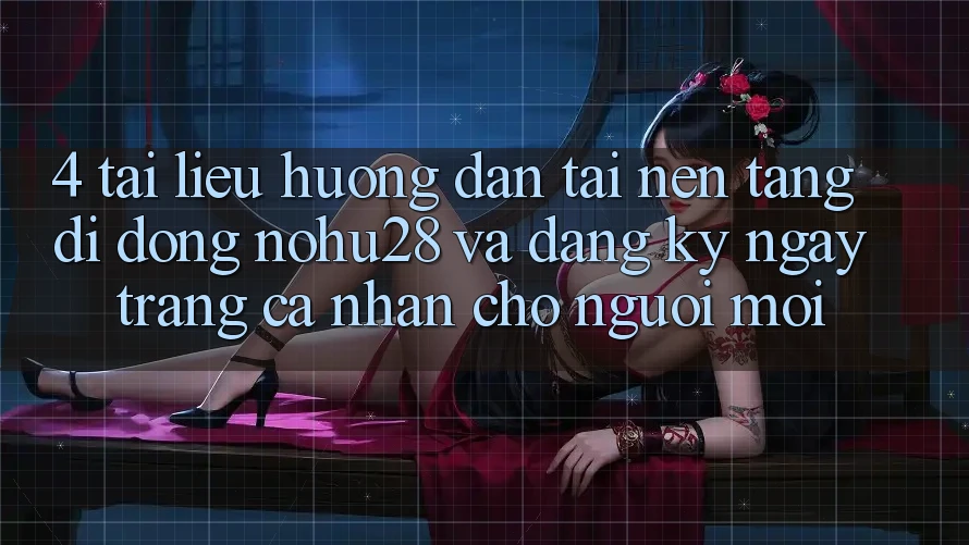4. Tài liệu hướng dẫn Tải Nền tảng di động Nohu28 Và Đăng ký ngay Trang cá nhân Cho Người Mới