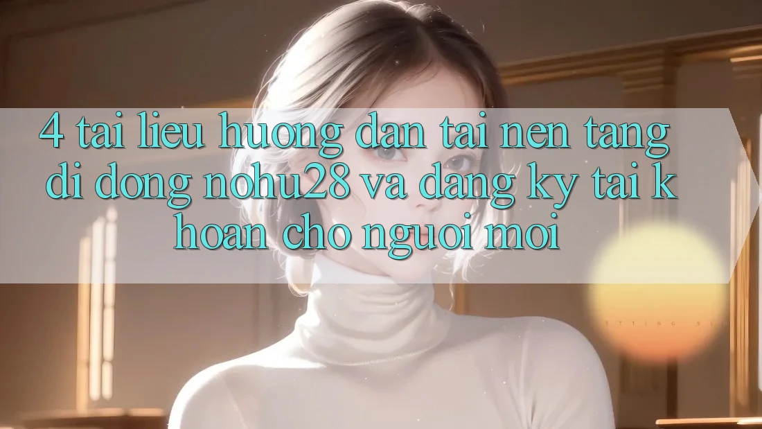 4. Tài liệu hướng dẫn Tải Nền tảng di động Nohu28 Và Đăng Ký Tài Khoản Cho Người Mới