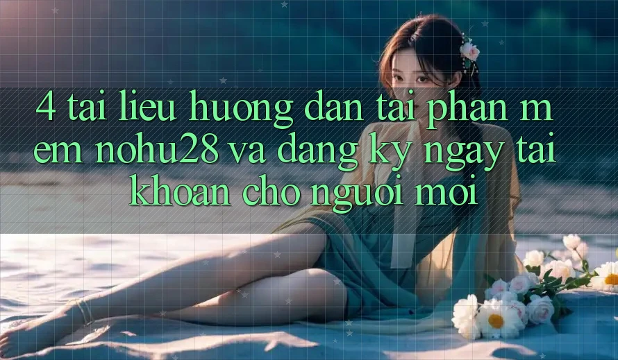 4. Tài liệu hướng dẫn Tải Phần mềm Nohu28 Và Đăng ký ngay Tài Khoản Cho Người Mới 4. Tài liệu hướng dẫn Tải Phần mềm Nohu28 Và Đăng ký ngay Tài Khoản Cho Người Mới