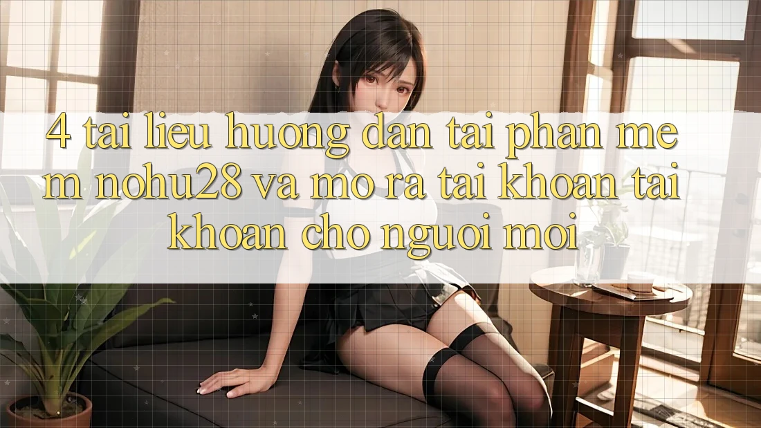 4. Tài liệu hướng dẫn Tải Phần mềm Nohu28 Và Mở ra tài khoản Tài Khoản Cho Người Mới