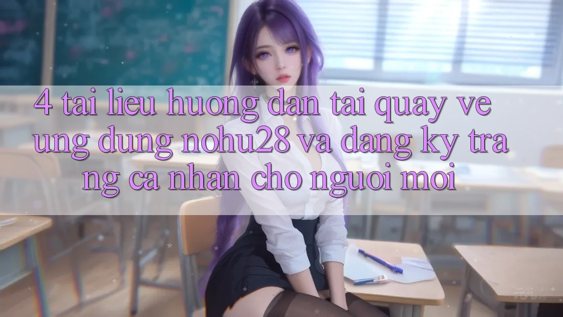 4. Tài liệu hướng dẫn Tải quay về Ứng dụng Nohu28 Và Đăng Ký Trang cá nhân Cho Người Mới 4. Tài liệu hướng dẫn Tải quay về Ứng dụng Nohu28 Và Đăng Ký Trang cá nhân Cho Người Mới