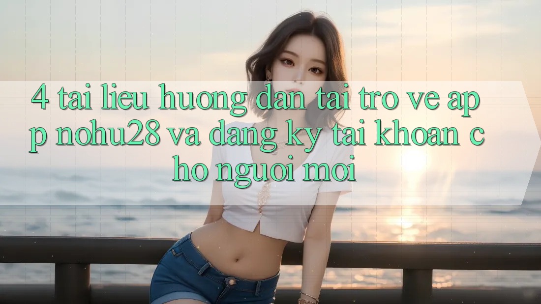 4. Tài liệu hướng dẫn Tải trở về App Nohu28 Và Đăng Ký Tài Khoản Cho Người Mới 4. Tài liệu hướng dẫn Tải trở về App Nohu28 Và Đăng Ký Tài Khoản Cho Người Mới