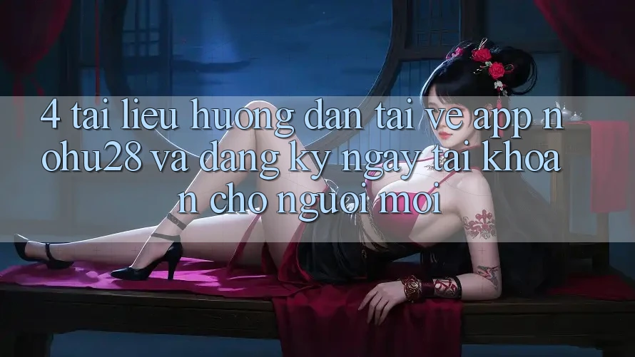 4. Tài liệu hướng dẫn Tải về App Nohu28 Và Đăng ký ngay Tài Khoản Cho Người Mới 4. Tài liệu hướng dẫn Tải về App Nohu28 Và Đăng ký ngay Tài Khoản Cho Người Mới