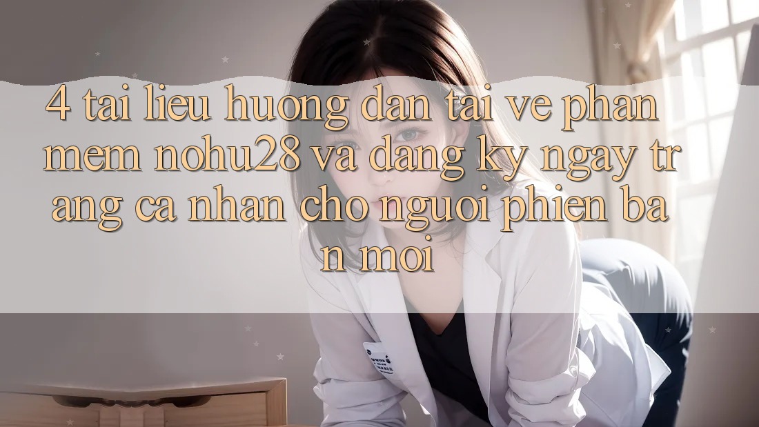 4. Tài liệu hướng dẫn Tải về Phần mềm Nohu28 Và Đăng ký ngay Trang cá nhân Cho Người Phiên bản mới 4. Tài liệu hướng dẫn Tải về Phần mềm Nohu28 Và Đăng ký ngay Trang cá nhân Cho Người Phiên bản mới