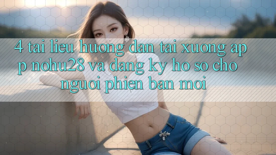 4. Tài liệu hướng dẫn Tải xuống App Nohu28 Và Đăng ký Hồ sơ Cho Người Phiên bản mới
