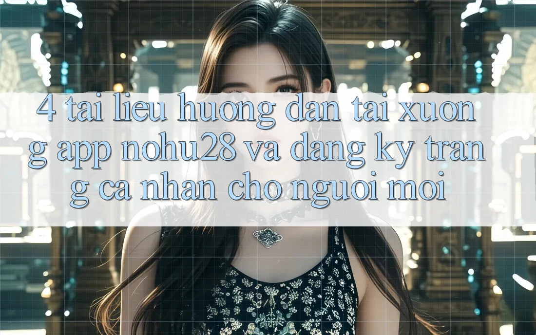 4. Tài liệu hướng dẫn Tải xuống App Nohu28 Và Đăng Ký Trang cá nhân Cho Người Mới